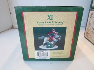 Dept 56 58413 Dickens Village Xi Eleven Lords A - Leaping 12 Days Of Christmas