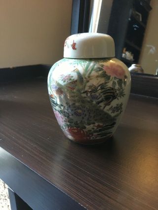 Japanese Porcelain Imari Vase With Famille Rose And Gilt Decoration 19th Large