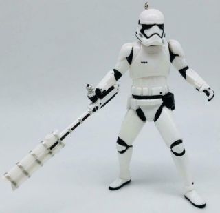 2017 First Order Stormtrooper Fn - 2199 Hallmark Ornament Star Wars Limited Ed
