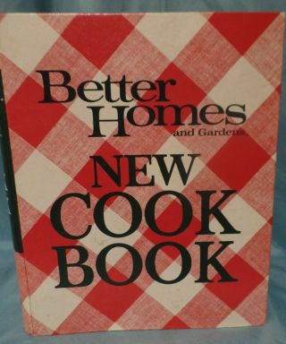 Vintage Better Homes And Gardens Cook Book 1968