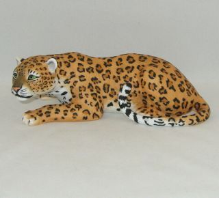 1985 Lenox Figurine " Leopard " By Lynn Chase