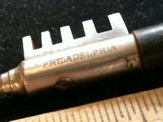 Philadelphia Extra DIAMOND TIP glass cutter antique vintage old tool hardware 2