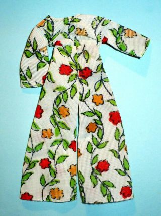 Vintage Dawn Pippa Doll Flowered Pantsuit