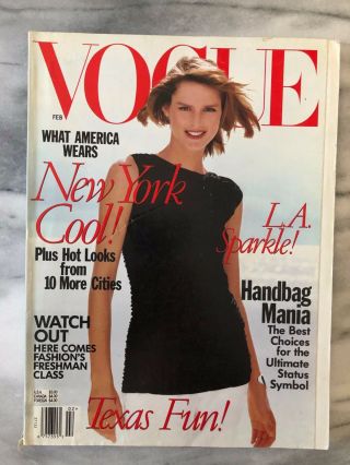 Vintage Vogue Febraury 1998
