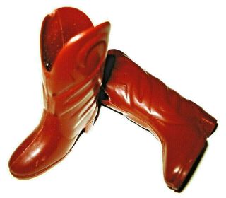 Vintage Pedigree Sindy Brown Cowboy Boots