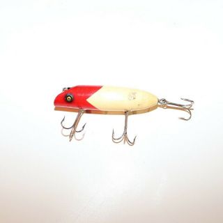 South Bend Bass - Oreno Wood Lure - Red & White - Small Eyes