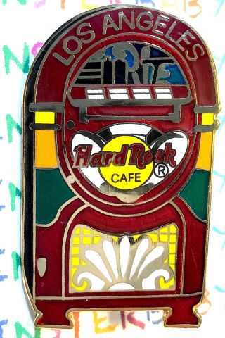 Hard Rock Cafe Los Angeles Pin Antique Jukebox Hrcla 5039
