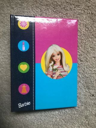Barbie Photo Album Holds 60 Photos 4in X 6in Vintage 1998