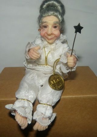 Jacqueline Kent Fairy Godmother Doll Grandma Sitter Doll Jkc 2005 7 "