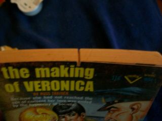 The Making Of Veronica by Russ Trainer.  Vintage 1967 sleaze.  Chevron Publishers 3
