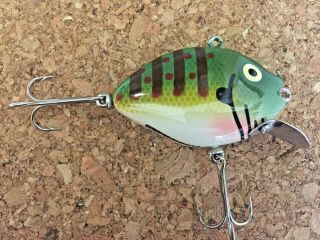 Heddon 9630 Punkinseed Fishing Lure Perch Ornament Ex Cond.