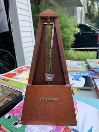 Antique Vintage Seth Thomas Metronome - De Maelzel Great