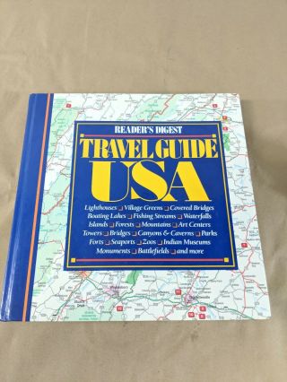H6 Travel Guide Usa 1994 Hb Readers Digest Illustrated Vintage Travel Book