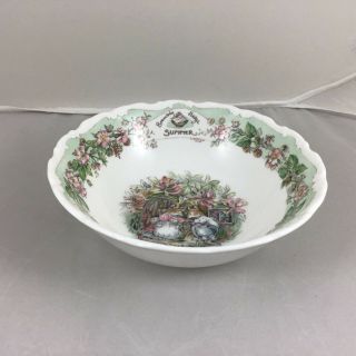 Brambly Hedge “summer” Coupe Cereal Bowl Royal Doulton