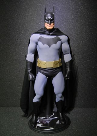 Custom 1/6 Alex Ross Batman Head Sculpt Only Justice Batman 12 Inch Scale