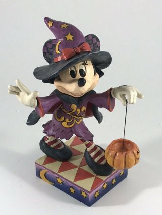 Jim Shore Disney Minnie Mouse Sweet Treat Halloween Figurine 4046026