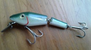 Vintage L&s Mirro - Lure Sinker 3 " Jointed Bass Body Fishing Lure
