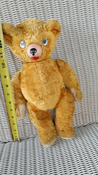 Expert Doll & Toy Company Teddy Bear Plush Stuffed Animal Jointed Rubber Face 2