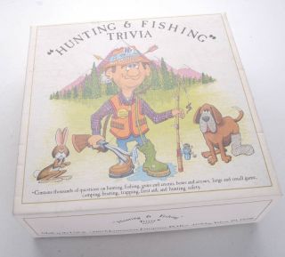Vintage Hunting and Fishing Trivia Board Game 2
