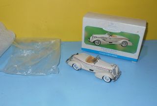 2000 Hallmark Vintage Roadsters 3 Ornament 1935 Auburn Speedster Car W/box