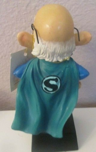 ECU Westland Giftware Coots Figurine Fart Old Man In Superman Outfit 3