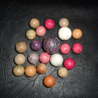 Antique Clay marbles 2