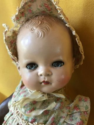 Ideal Baby Doll Magic Skin Vintage 1950 15 "