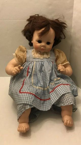 Madame Alexander Doll Vintage 1965 Pussycat 18 " Dress Some Stains