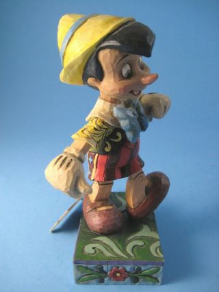 Jim Shore Pinocchio Lively Step Figurine Disney Traditions Enesco 4010027 4