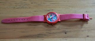 Vintage United Colors of Benetton Bulova Time of the World Flag Watch 1980s 2