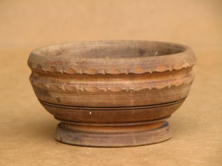 Old Antique Primitive Wooden Wood Bowl Box Dish Cup Mug Farm Rustic Middle 20th