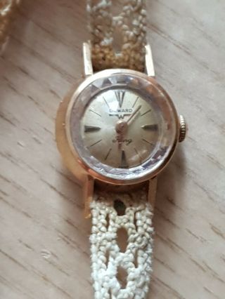 Duward King Vintage Ladies Wind Up Watch.  See Pictures For Detail And
