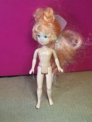 Vintage 1986 Those Characters From Cleveland Orange Color Hair Girl Doll 8.  5”