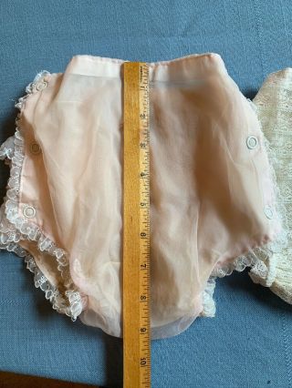 vintage Diaper covers rubber Pants for Full Sized Baby dolls sz 3 mo.  6 mo. 3