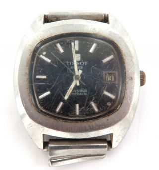 Vintage Tissot Seastar Automatic Date Mens Watch.  A Fixer Or Parts.