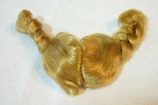 Vintage Blond Braided Wig For Ginny,  Muffie,  Wendy - Kin,  Ginger,  Virga