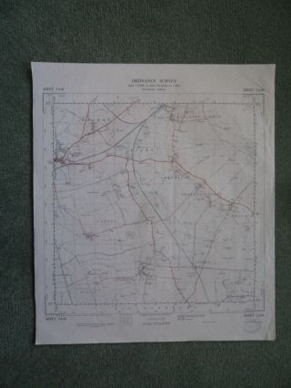 5 Ordnance Survey Map Ta Brigg Beverley N Caistor Grimsby S Waltham Brandesburto