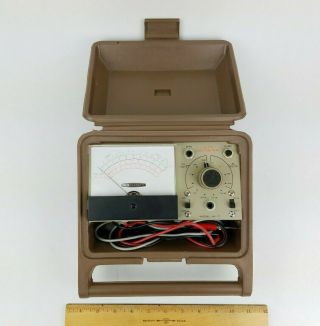 Vintage Heathkit Utility Solid State Voltmeter Im - 17 Antique Tester