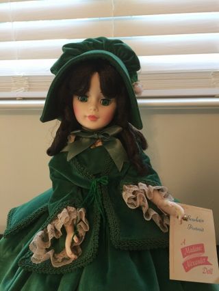 Vintage Madame Alexander 21” Scarlett Portrait Doll 2240 2