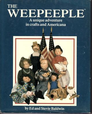 Vintage 1983 The Weepeeple - Soft Sculpture Doll Making Patterns Hardcover