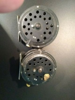 2 Japanese Fly Fishing Reels Antique 4