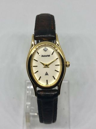 Lovely Vintage Accurist Quartz Watch For Women - Cal.  1L20 2