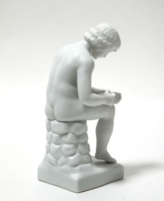 Biscuit porcelain figurine (parian) 