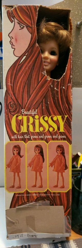 Vintage 1968 CHRISSY Doll Ideal Toy Corp 4