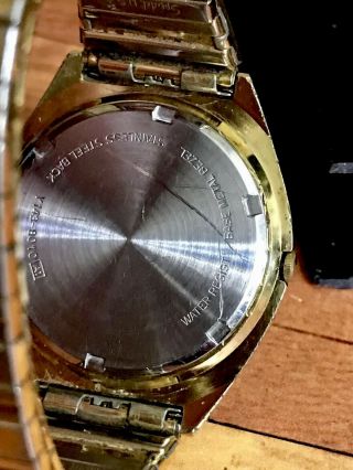 Vintage Lorus Nautical Day Date Mariner Bezel Men’s Chronometer Watch Running 5