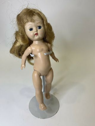 Vintage Cosmopolitan Ginger Doll 8” Blonde Hair Ready To Dress Straight Leg Doll 5