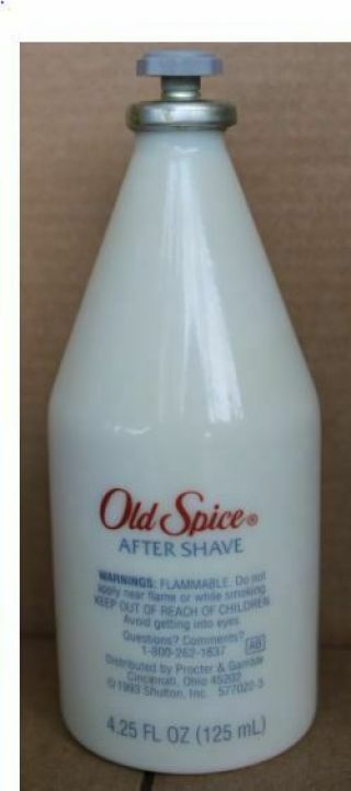 Vintage Old Spice After Shave 4.  25 oz / 125 ml Splash 2