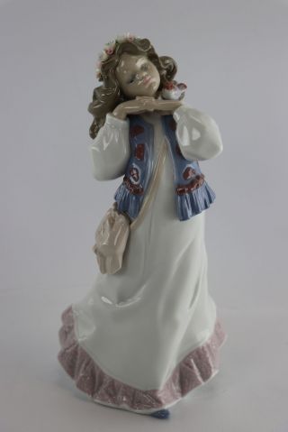 Lladro Porcelain Figurine 06401 ' Dreams Of A Summer Past ' With Box 2