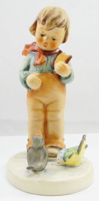 Goebel Hummel Porcelain Figurine Bird Watcher 300 No Box 5” Tmk 6