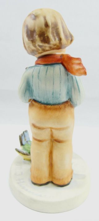 Goebel Hummel Porcelain Figurine Bird Watcher 300 No Box 5” TMK 6 3